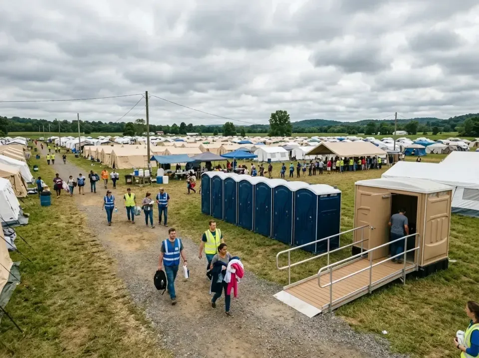 disaster-relief-camp-restrooms-010 — frequently asked questions, Dumpster & Portable Bathrooms Rental in Hopewell, VA